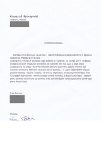 podziekowanie ewa